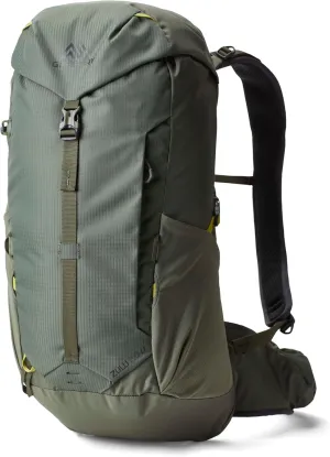 Gregory Zulu 28L Lt Plus Size Unisex Hiking/Backpacking Pack, Freefloat Hipbelt, Internal Hydration Sleeve For Water Bladder, (Reservoir Not Included), Plus Size, Forage Green