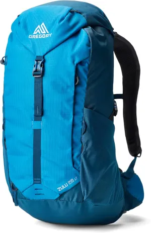 Gregory Zulu 28L Lt Unisex Hiking/Backpacking Pack, Freefloat Hipbelt, Internal Hydration Sleeve For Water Bladder, (Reservoir Not Included), One Size Fits All, Horizon Blue