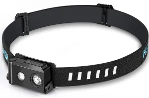 H11 Mini Waterproof Rechargeable HeadTorch 190Lumens Lightweight Headlamp