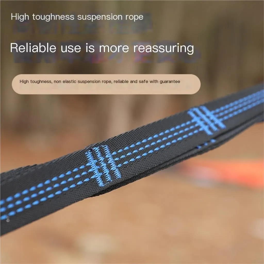 Hamock Outdoor Anti-Rollover Nylon Hammock with Mosquito Net Automatic Quick-Opening Pole Mosquito Net Hammock Hanmock(Green)