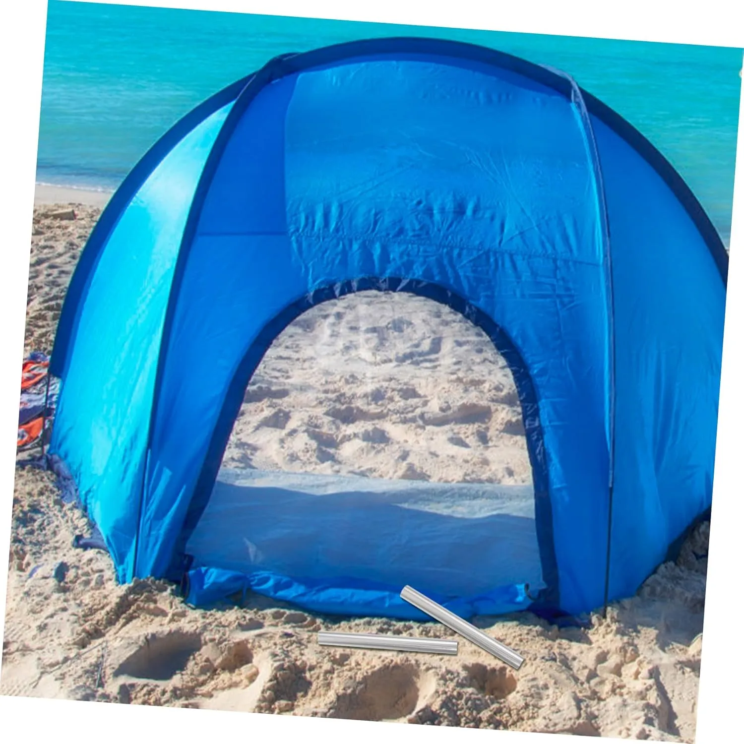 Happyyami 8 Pcs Tent Pole Repair Pipe Tent Connecting Tube Tent Connector Tube Tent Pole Connector Tent Pole