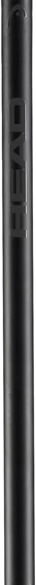 HEAD Unisex Multi Brushed Aluminum Black Poles