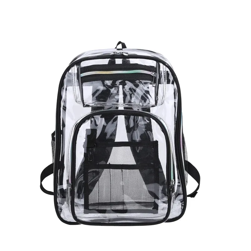Heavy Duty Large Clear Backpack