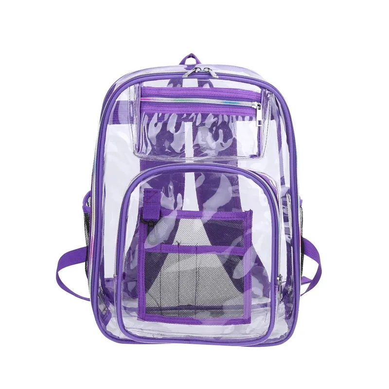 Heavy Duty Large Clear Backpack