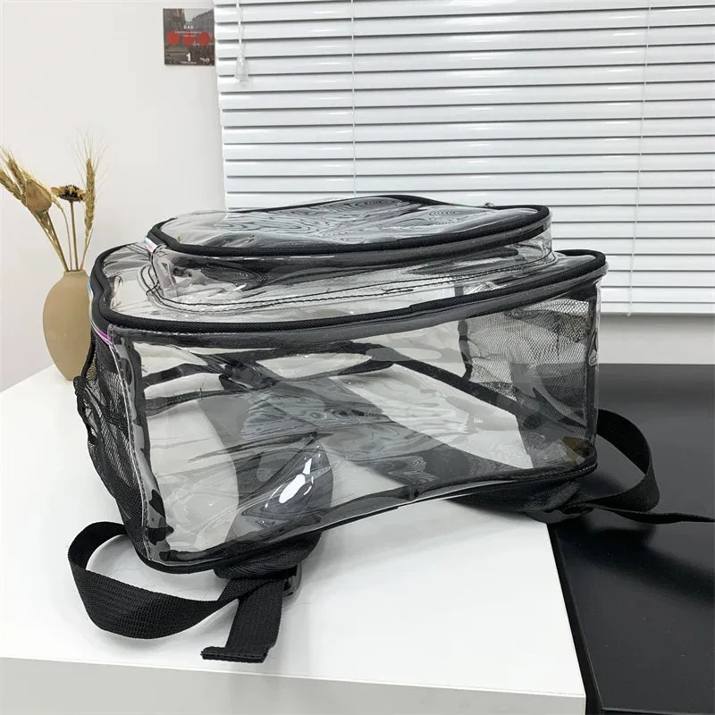 Heavy Duty Large Clear Backpack