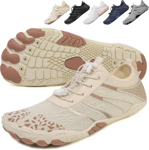 Hike Barefoot Shoes Womens Men,Unisex Barefoot Water Shoes Breathable, Anti-Slip Hiking Footwear for Athletic Wide Toe Shoe Footwear for Hiking, Walking, Running, Yoga, and Water Sports