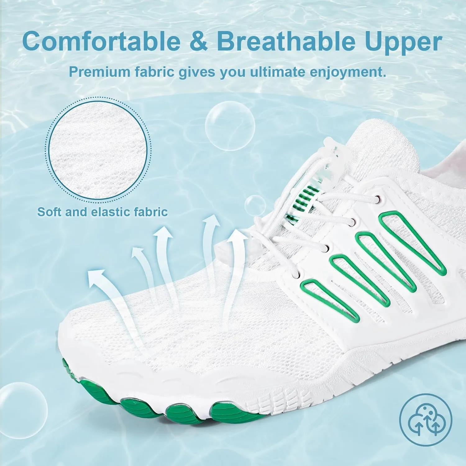 Hike Barefoot Water Shoes for Women Men Footwear, Quick Dry Wide Toe Box Pro Beach Swim Athletic Sports Shoes, Non-Slip Lightweight Aqua Shoe for Pool Hiking Walking Kayaking Diving Surfing