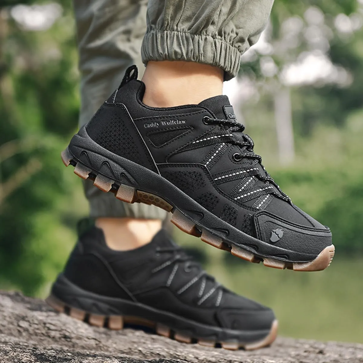 Hiking Shoes Mens Waterproof Mountain Trekking Shoes Women Breathable Walking Shoes Outdoor Sports Winter Boots