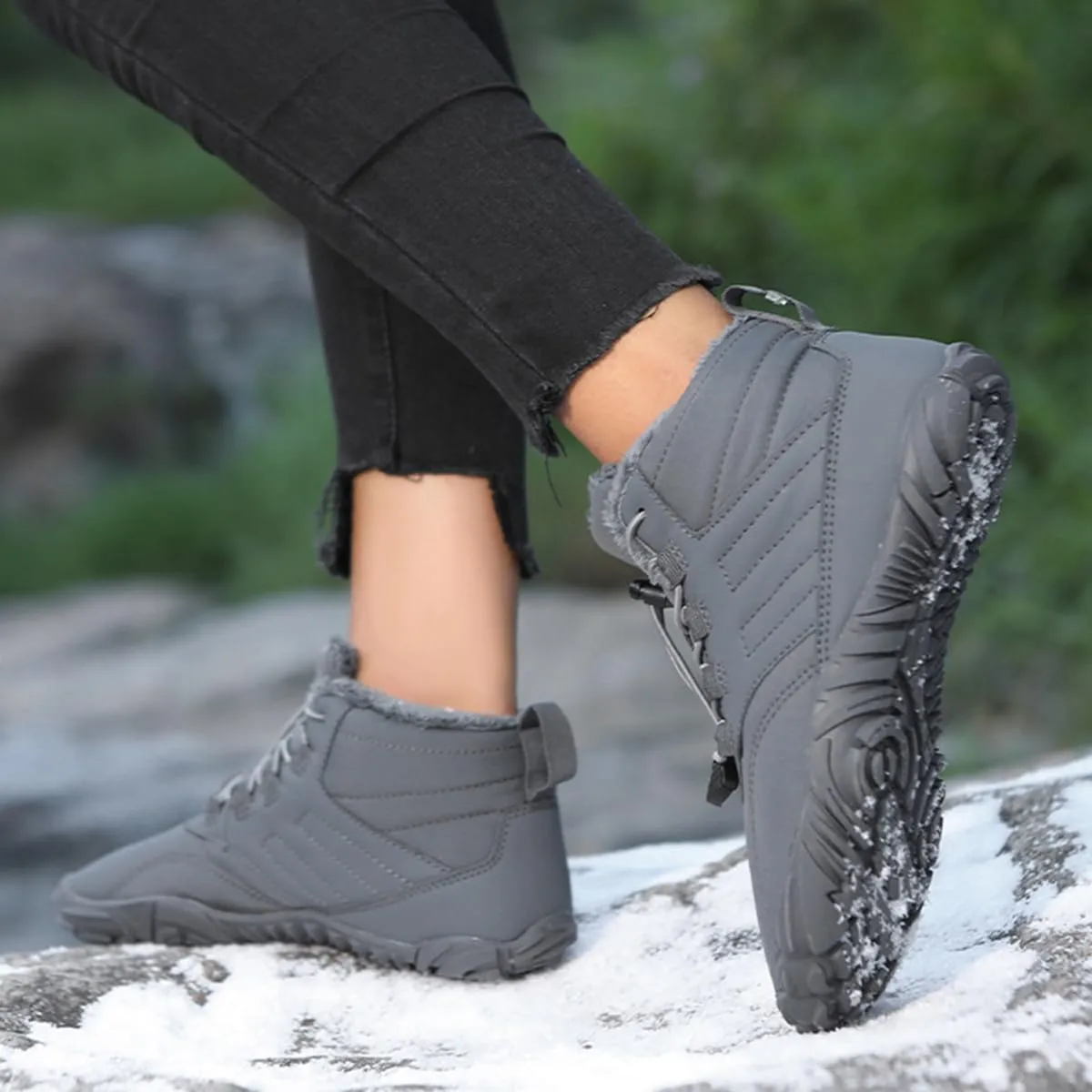 Hiking Shoes Mens Waterproof Mountain Trekking Shoes Women Walking Shoes Outdoor Winter Boots Snow Boots