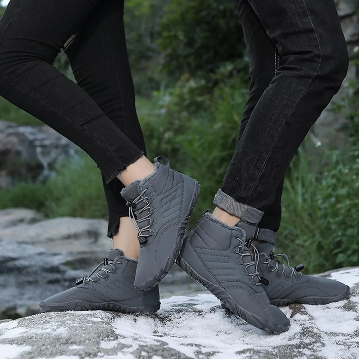 Hiking Shoes Mens Waterproof Mountain Trekking Shoes Women Walking Shoes Outdoor Winter Boots Snow Boots