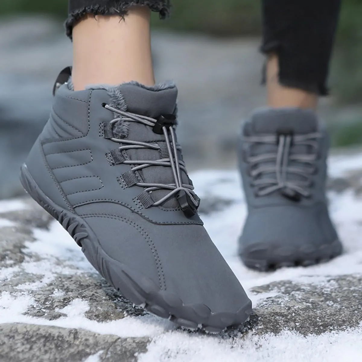 Hiking Shoes Mens Waterproof Mountain Trekking Shoes Women Walking Shoes Outdoor Winter Boots Snow Boots