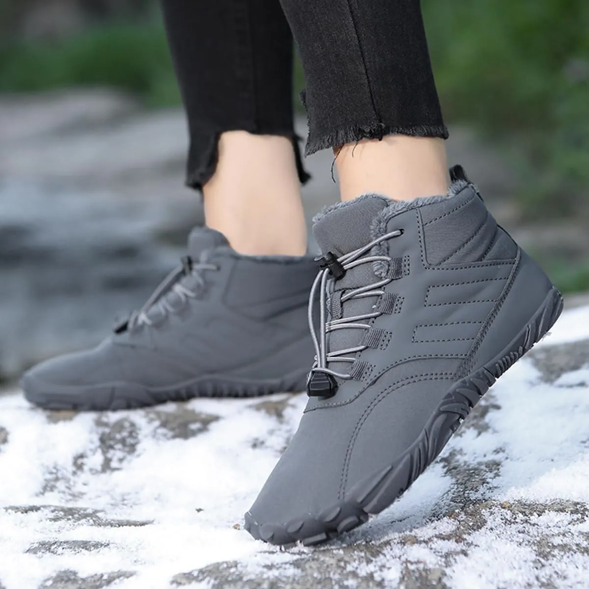 Hiking Shoes Mens Waterproof Mountain Trekking Shoes Women Walking Shoes Outdoor Winter Boots Snow Boots
