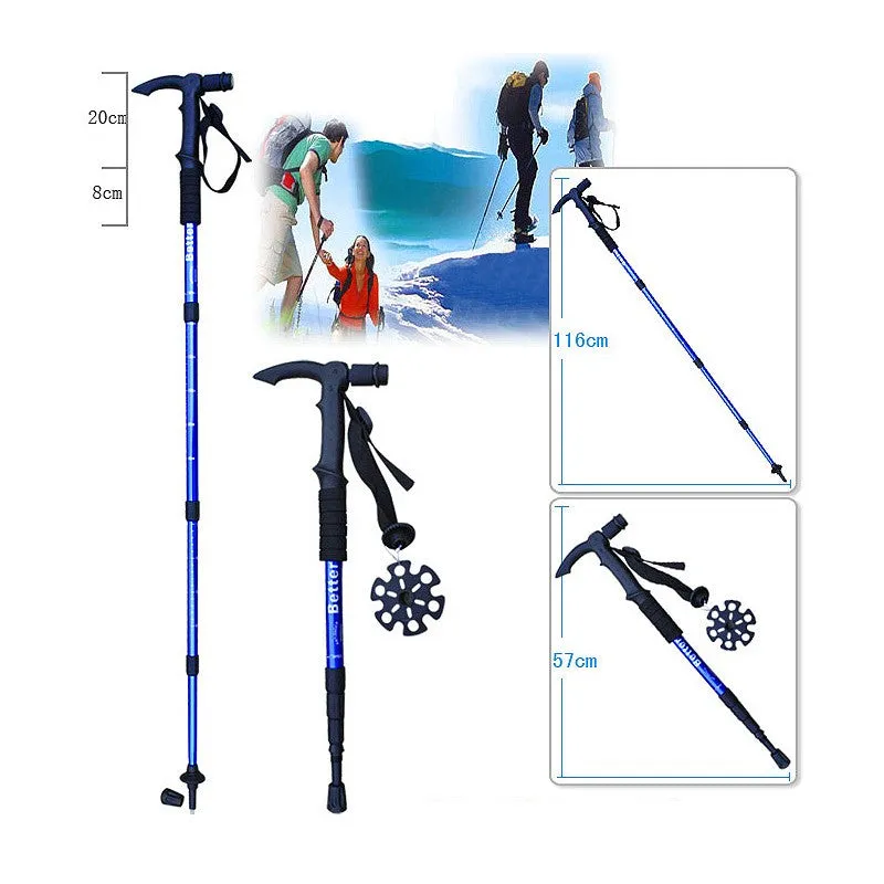 Hiking Stick Aluminum Trekking Pole