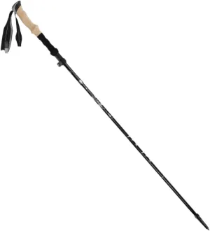 Hiking Trekking Poles Aluminum Alloy Trekking Poles Adjustable Ultralight Walking Sticks Hiking Pole for Camping Hiking Sticks for Trekking(Black)
