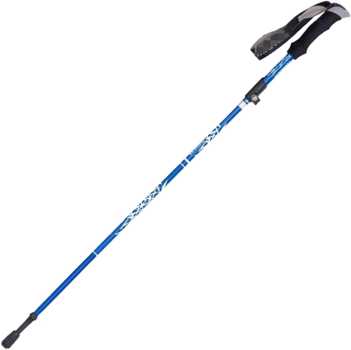 Hiking Trekking Poles Trekking Poles Telescopic Walking Sticks Ultralight Hiking Poles for Backpacking Hiking Sticks for Trekking(Blue)