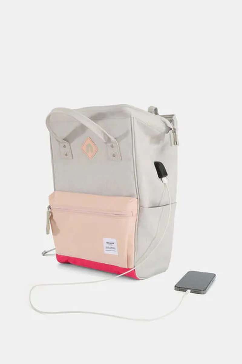 Himawari Waterproof Backpack with USB Charging Port - Stylish and Functional!