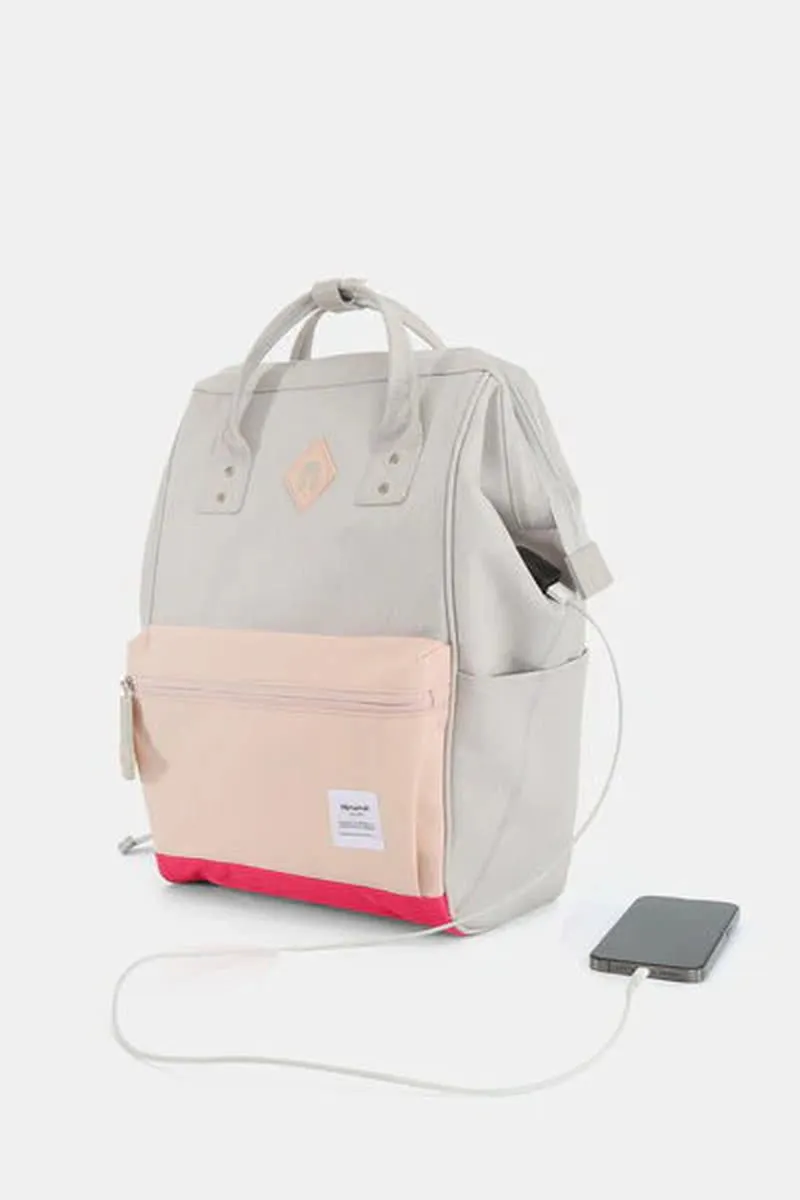 Himawari Waterproof Backpack with USB Charging Port - Stylish and Functional!