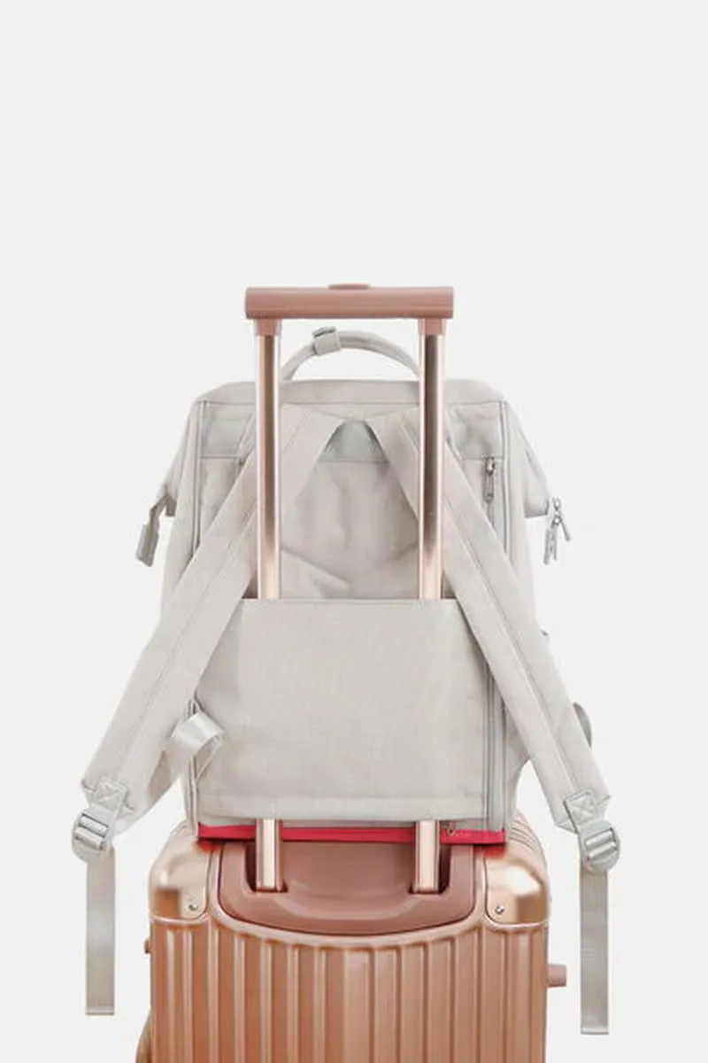 Himawari Waterproof Backpack with USB Charging Port - Stylish and Functional!