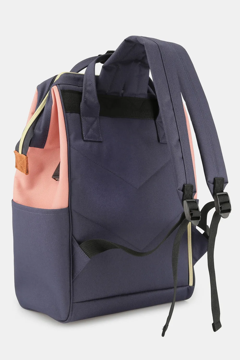 Himawari Waterproof Canvas Backpack with Padded Laptop Compartment