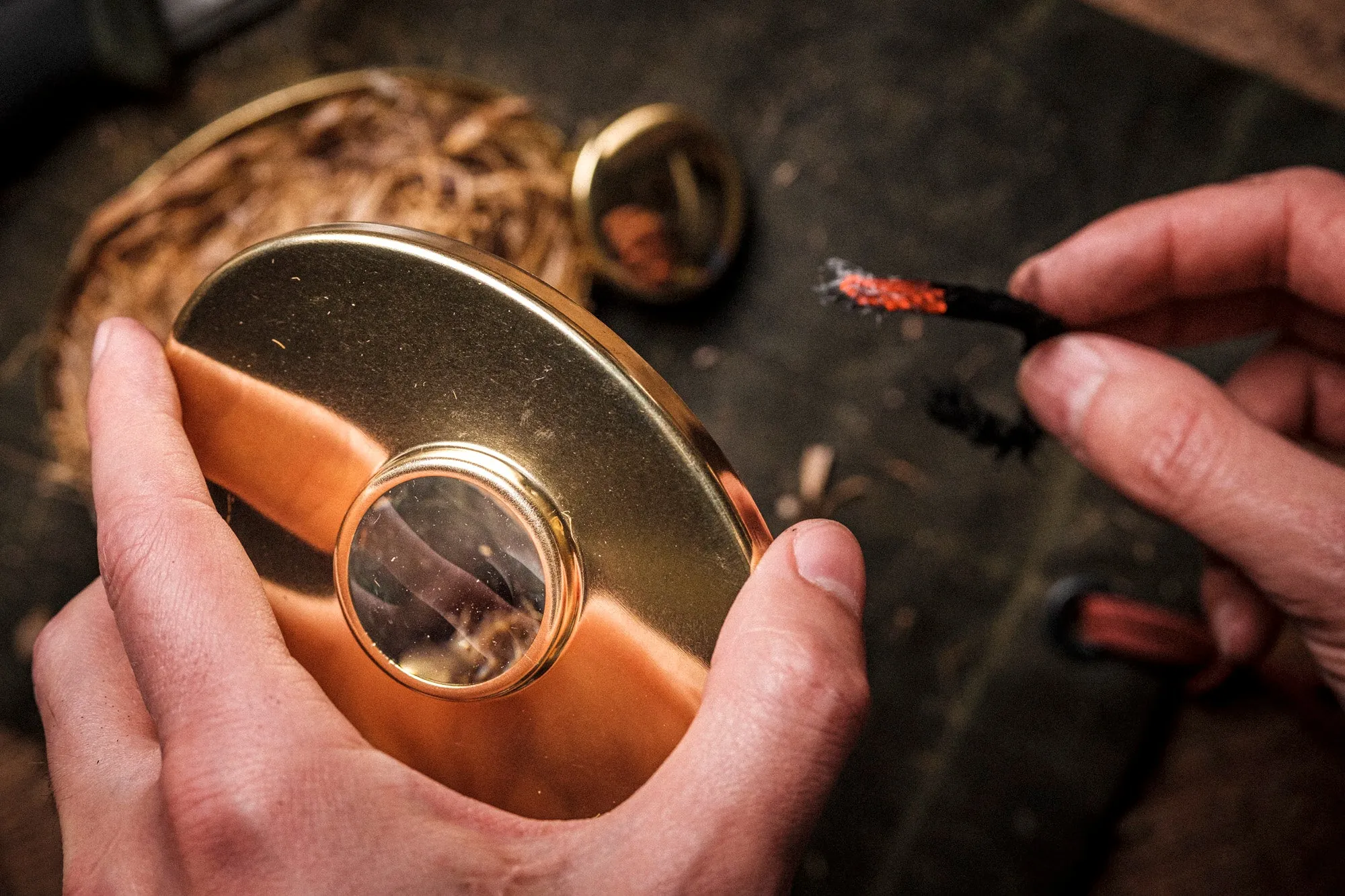 Hudson Bay Tobacco Tin Flint and Steel Kit – Master the Art of Traditional Fire-Making