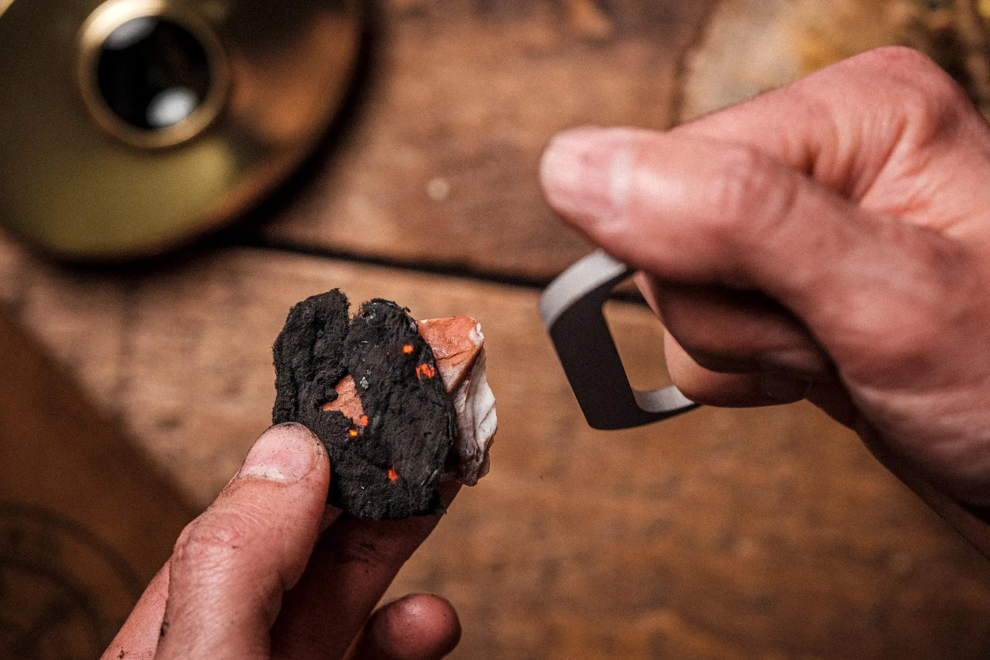 Hudson Bay Tobacco Tin Flint and Steel Kit – Master the Art of Traditional Fire-Making
