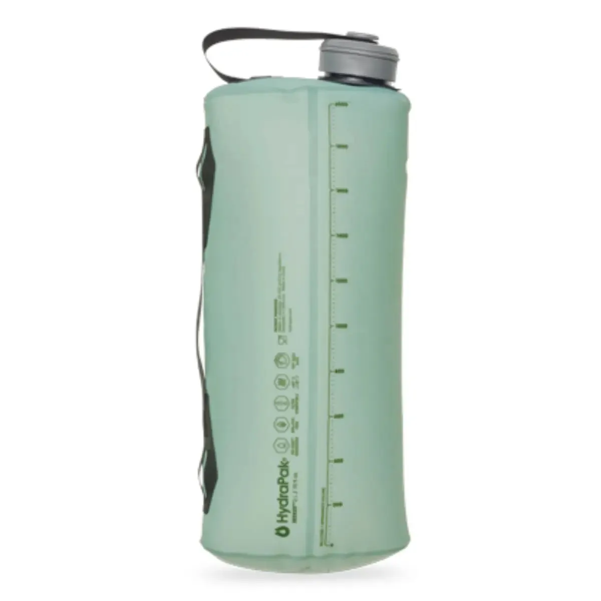 Hydrapak Seeker 2L Collapsible Bottle - Moss Green