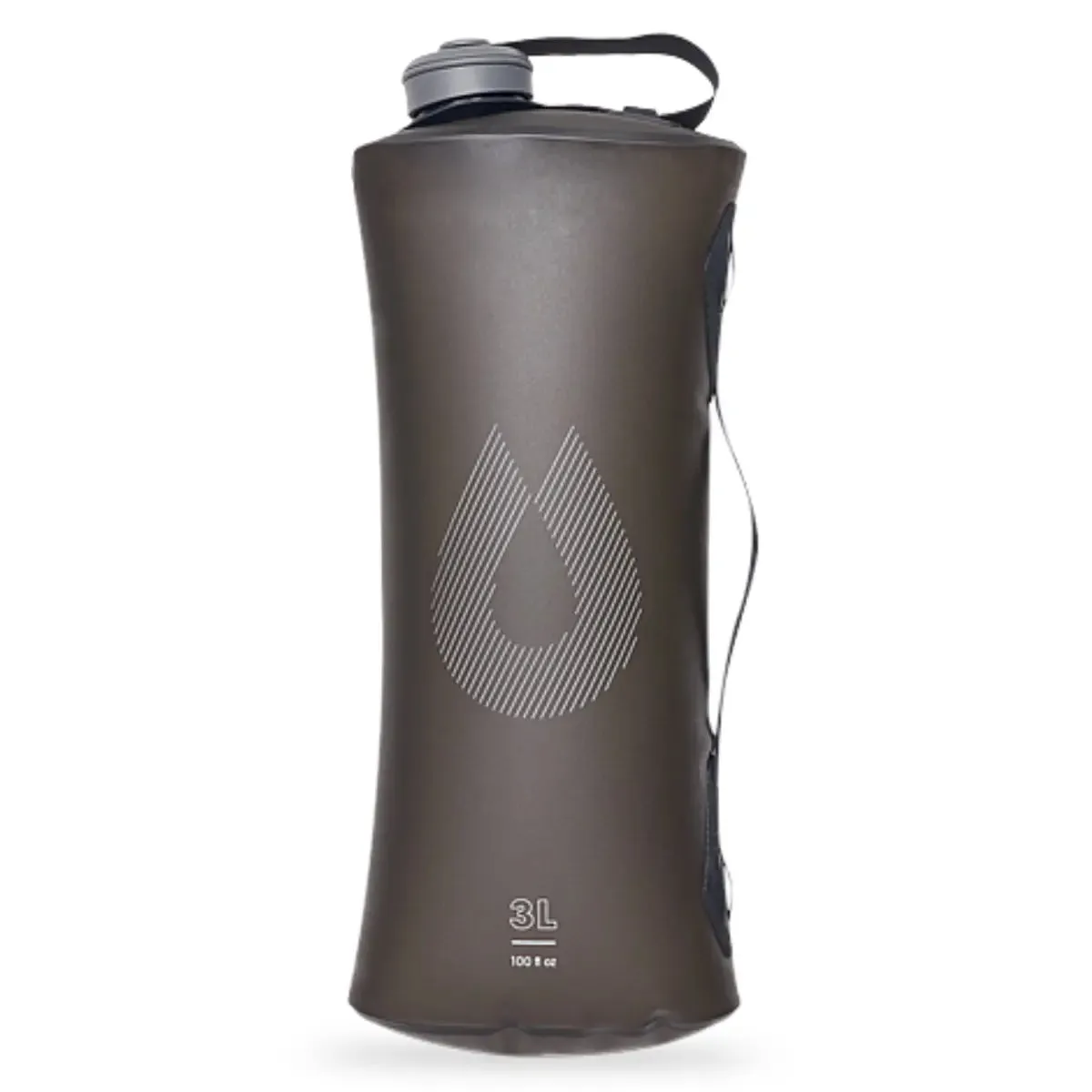Hydrapak Seeker 3L Collapsible Bottle - Mammoth Grey