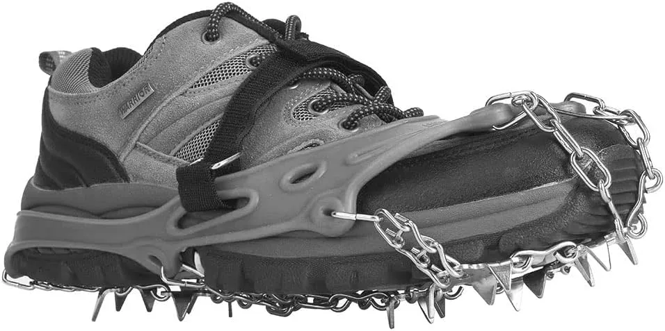 ICE Cleat Shoe Grip Strong Traction Anti Slip CRAMPONS for Hiking Climbing