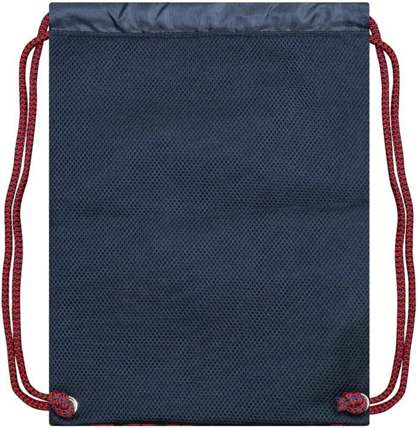 Icon Sports Soccer Club Team Logo Cinch Bag (FC Barcelona, Outline Navy)