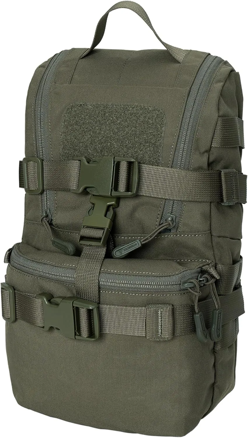 IDOGEAR SPORTS Tactical MOLLE Hydration Pack for 2L Water Bladder Reservoir Bag for Plate Carrier Outdoor Airsoft Paintball