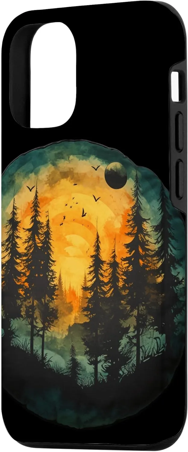 iPhone 13 Wildlife Trees Outdoors Nature Forest Sunset Trekking Hiking Case