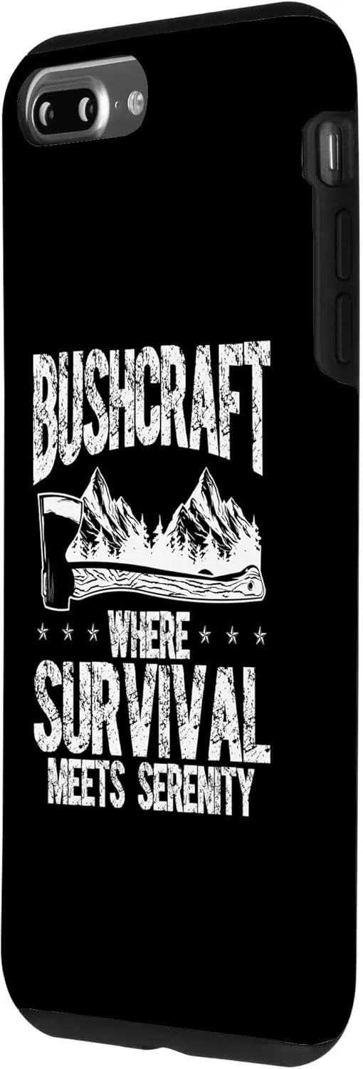 iPhone 7 Plus/8 Plus Forest Trekking Bushcraft Survival Nature Bushcrafter Case