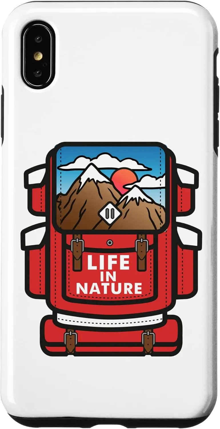 iPhone XS Max Backpacking Backpackers Hiking Trekking Outdoor Trip Gear Case
