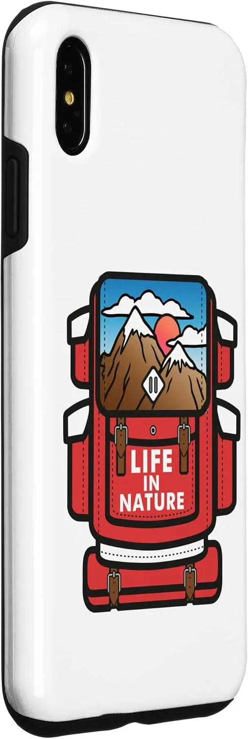 iPhone XS Max Backpacking Backpackers Hiking Trekking Outdoor Trip Gear Case
