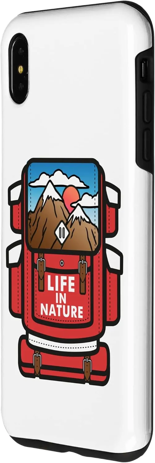 iPhone XS Max Backpacking Backpackers Hiking Trekking Outdoor Trip Gear Case