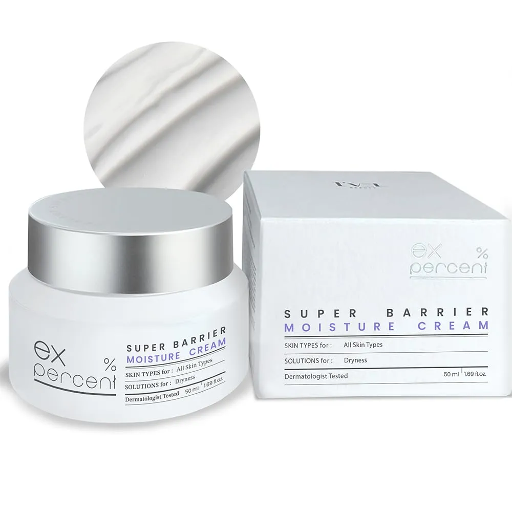 I'VEL Super Barrier Moisture Cream, Lasting Face Moisturizing with Hyaluronic Acid, panthenol and ceramides, Hydration for Dry & Sensitive Skin 1.69 FlOz