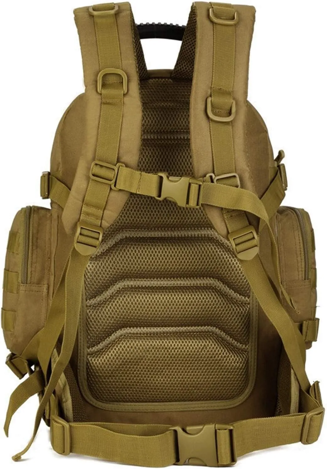 Jungle Leopard Travel Backpack Army Molle Sport Bag Men Camping Hiking Tactical Backpack Military Backpack 40L(S427-40L-ACU)