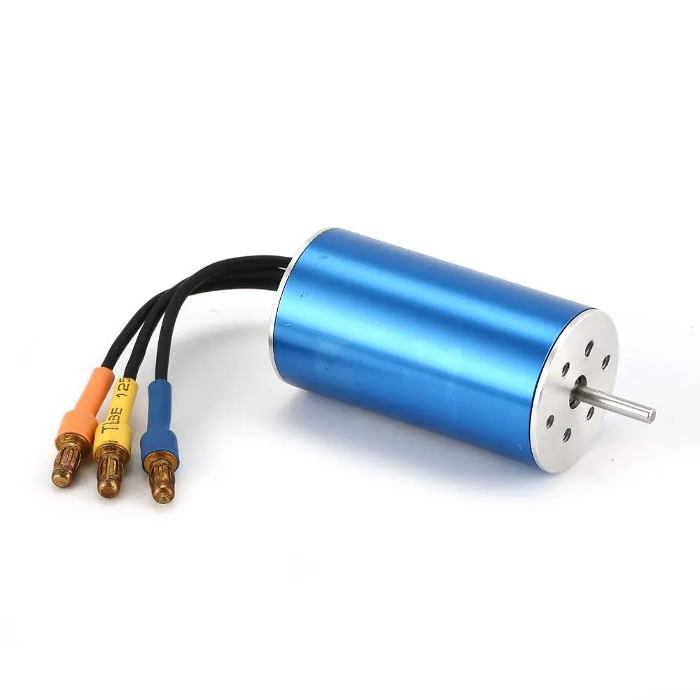 KingVal Replacement 2445 3000KV Sensorless Brushless Motor Shaft Diameter 2.3mm with 35A Brushless ESC Combo Compatible with 1/16 RC Car