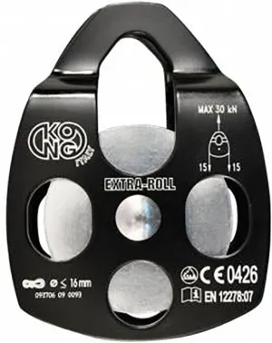 Kong Italy - Extra Roll Pulley Black