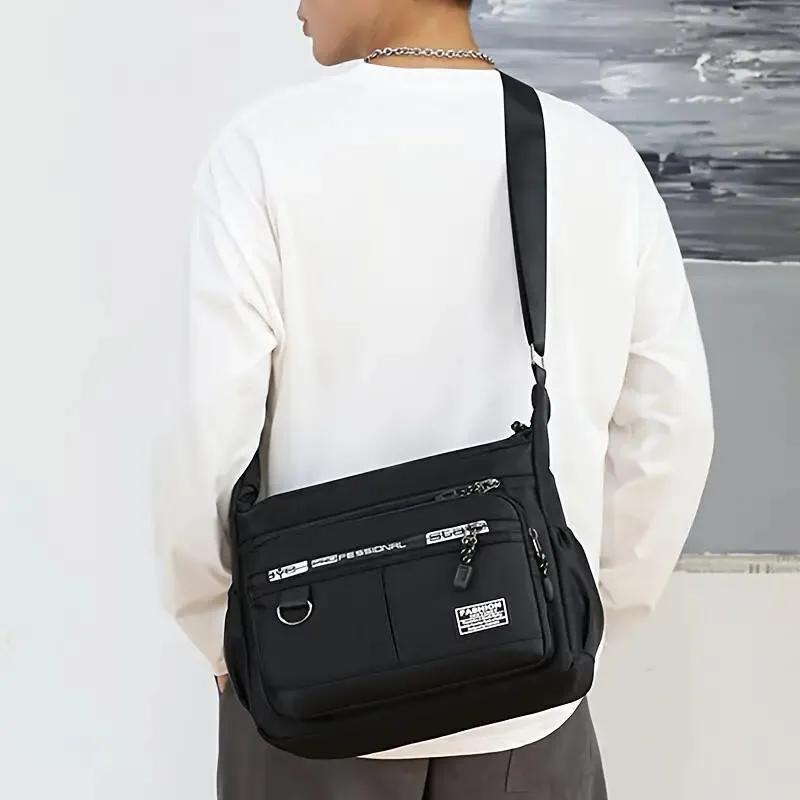 Large-Capacity Men's Backpack - Waterproof & Wear-Resistant Design