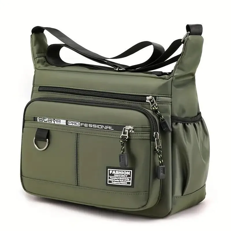 Large-Capacity Men's Backpack - Waterproof & Wear-Resistant Design