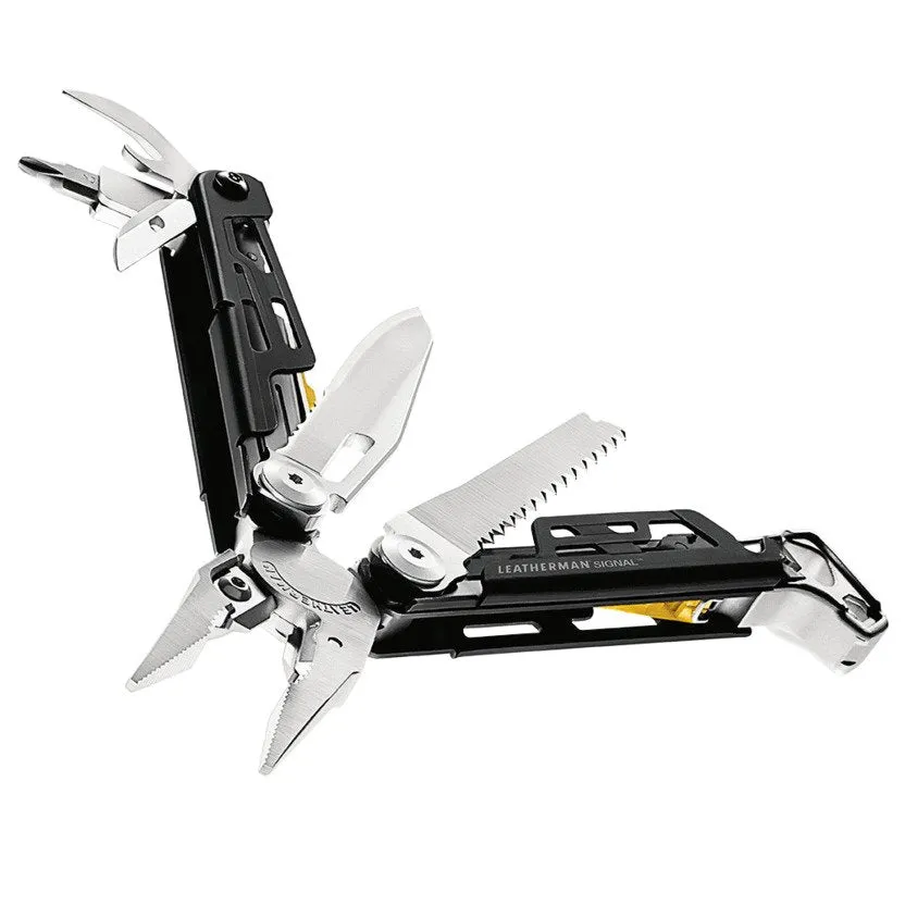 Leatherman 19 Tool Signal Multi Tool with Nylon Sheath Black
