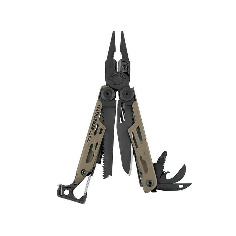 Leatherman Signal Multi-Tool - Coyote & Black