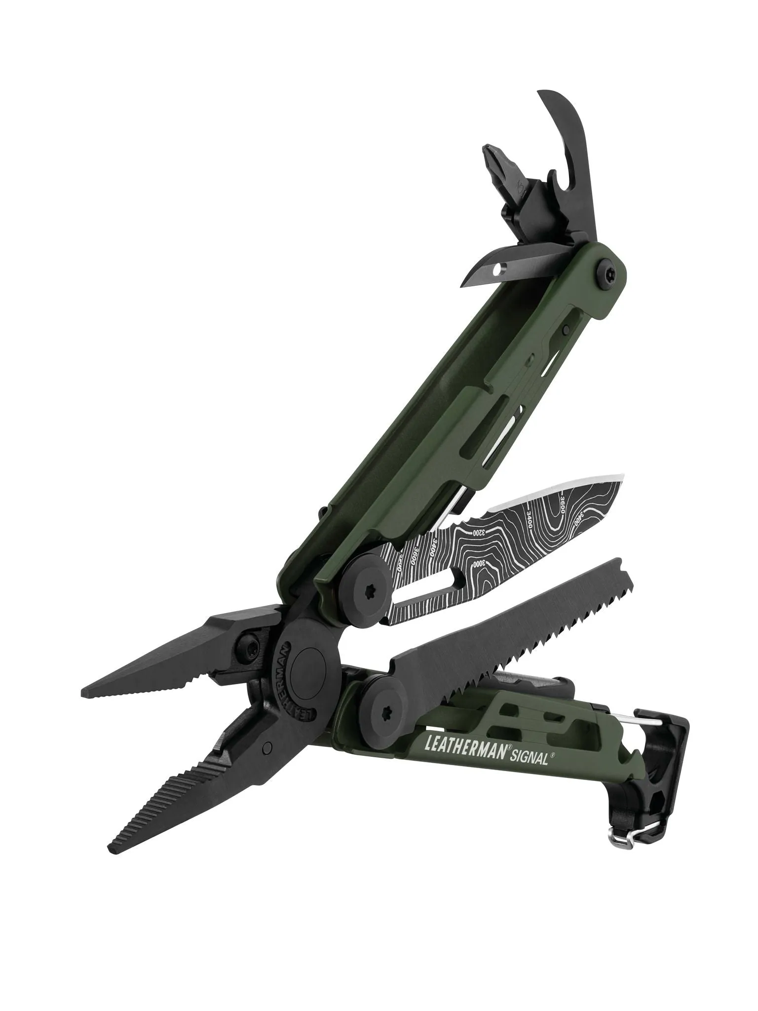 Leatherman Signal Multi-Tool - Topo Green