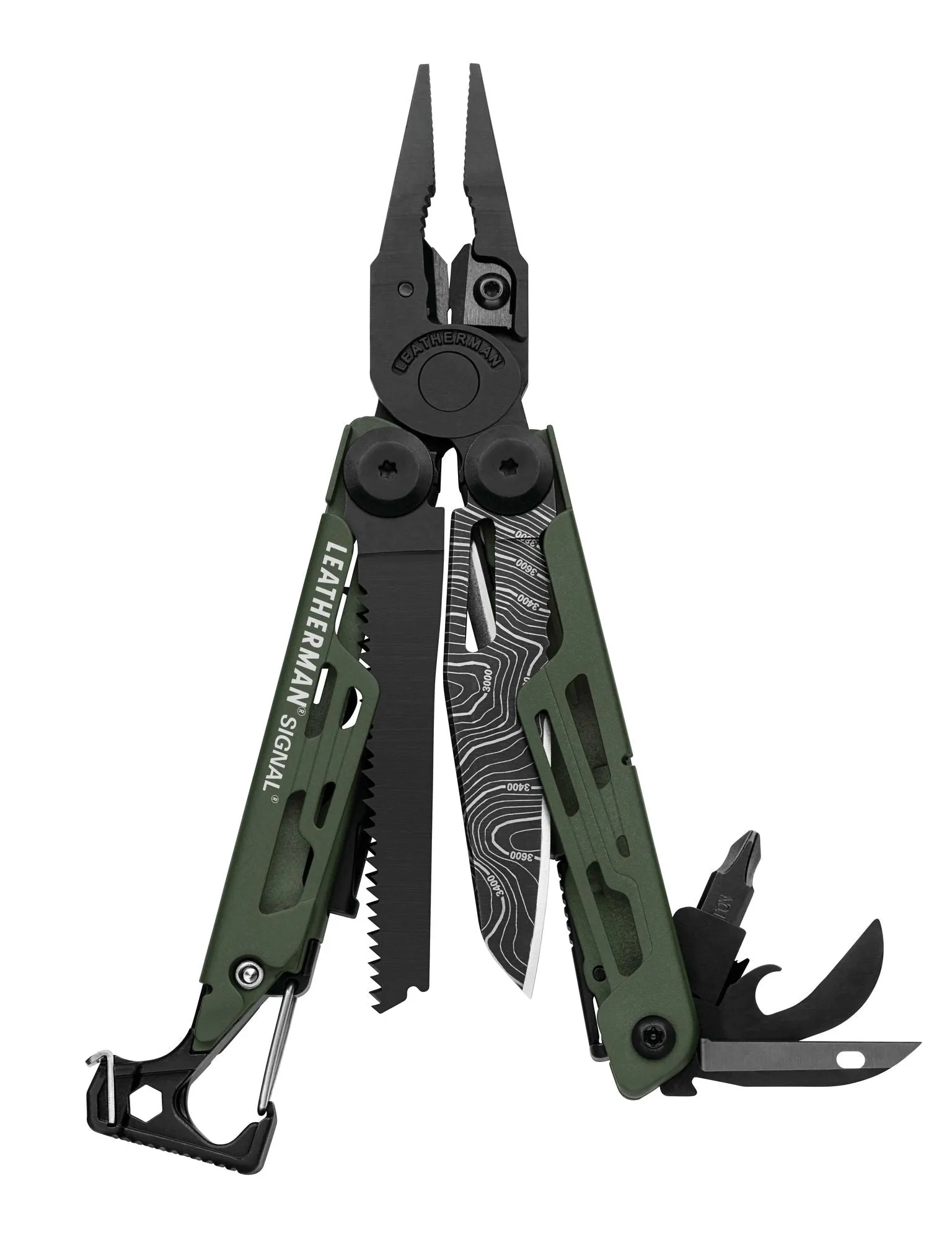 Leatherman Signal Multi-Tool - Topo Green