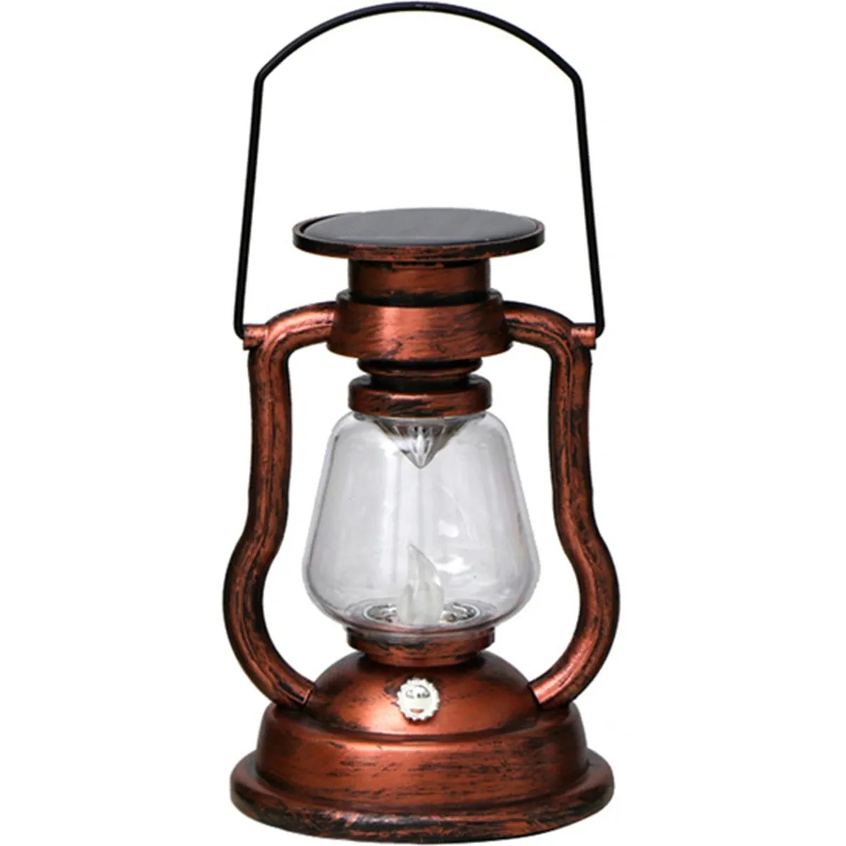 LED Solar Retro Oil Lamp