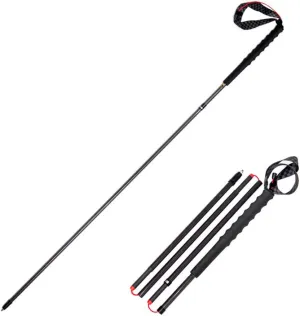 Lightweight Collapsible Carbon Fiber Trekking Poles-2 Pack Strong Folding Best Walking Stick,Anti-Shock Extendable Hiking Pole for Camping, Mountainin (2pc Pack 110cm)