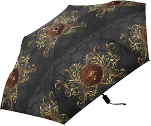 Lightweight Folding Umbrella, Portable Sun Travel Parasol, Compact Anti-UV Strong Rain Umbrella
