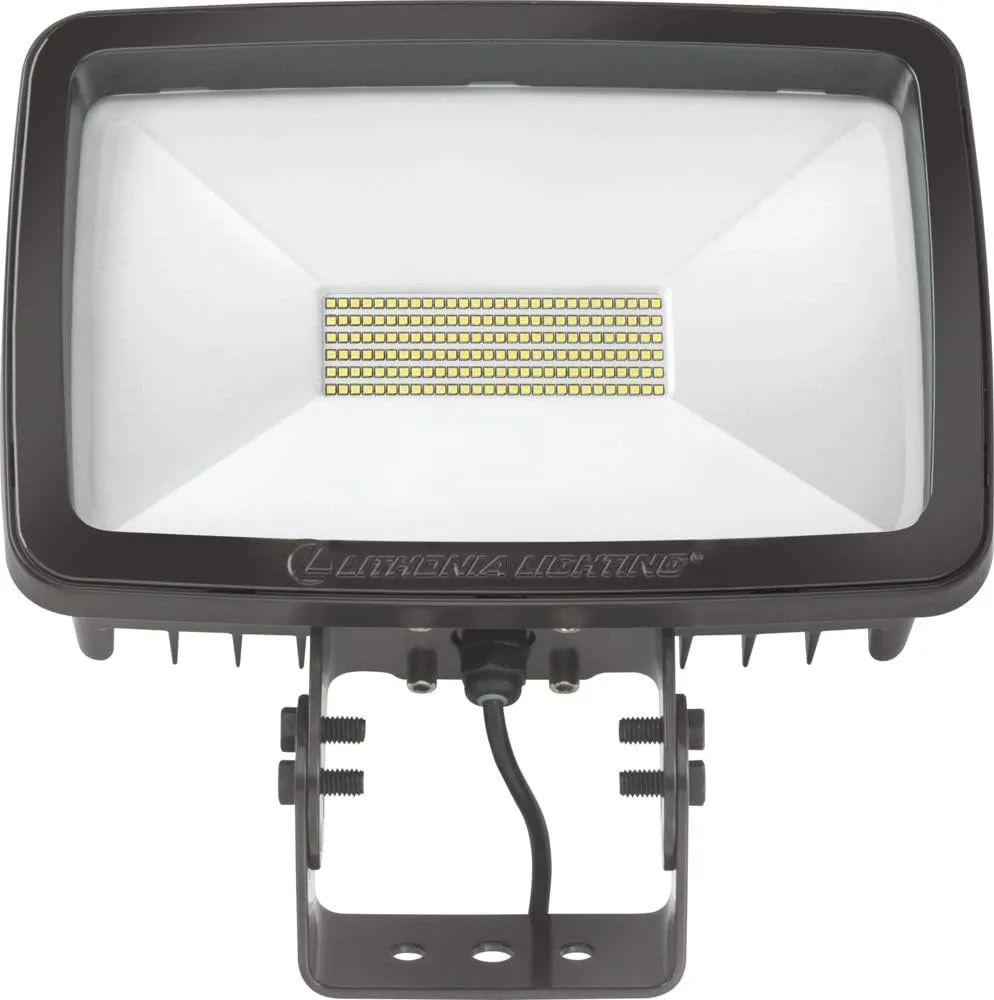 Lithonia Lighting TFX3 LED 40K MVOLT YK DDBXD Flood Luminaire Yoke Mounting Light, 18-Inch, Dark Bronze