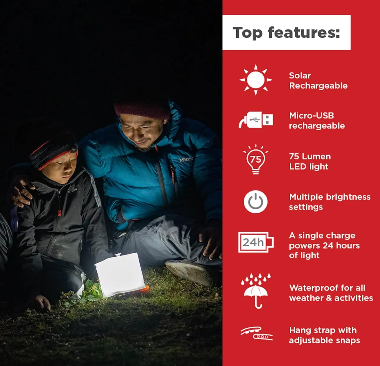 Luminaid Solar Powered USB lantern